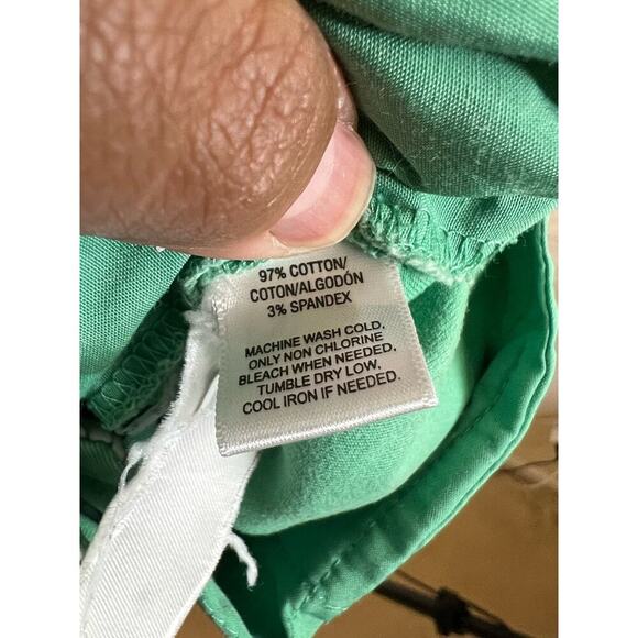 Ann Taylor Loft Rivera Green Shorts Size 6 - Picture 5 of 5